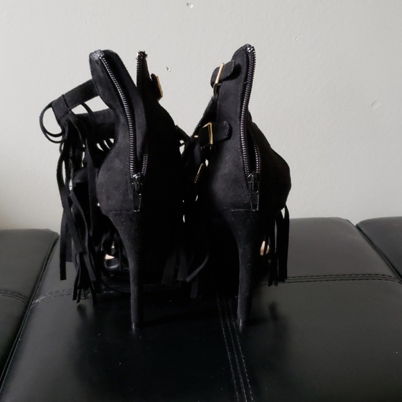 Strappy black stiletto - Picture 4 of 4